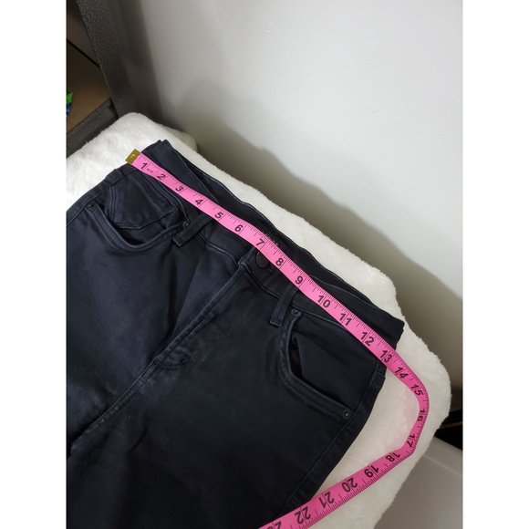 Agolde Black Sophie Skinny Jeans Raw Hem 26 36832, A003-2022 - Picture 7 of 9